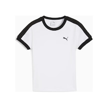 Puma T7 Kadın Beyaz Tişört 632129-02 Beyaz