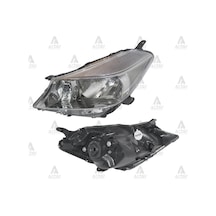DEPO 212-11R3L-LDEM2 Ön Far Sol- Siyah - Toyota Uyumlu Yaris 11-13