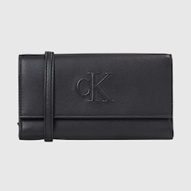 Calvin Klein Kadın Siyah Cüzdan Lv04k1006g-ub1 Siyah