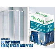 Nanoteknolojik Duşakabin Su Kaydırıcı 2 Yıl Etkili Beyaz