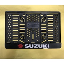 Suzukı Pleksi Motor Plakalığı