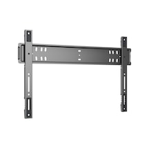 Tvm 5705 Ultra İnce Tv Duvar Askısı, Benzersiz Guidancesystem Asma Mekanizmalı, 40 110 İnç Tv'ler İçin, Maks. 100 Kg, Tüv Onaylı, Vesa 600 X 400, Duvar Mesafesi 1,3 Cm, Güvenli Asma