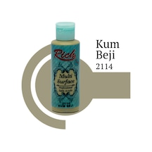 Rich Multi Surface Akrilik Boya 120 Cc 2114 Kum Beji