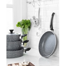 Madame Coco Gordes Granite Look 7 Parça Tencere Seti Tncr0000000006std-gri