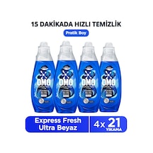 Omo Express Fresh Ultra Beyaz Sıvı Çamaşır Deterjanı 840 Ml X4 Diğer