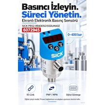 Sıck Pbs2-rb400sg1ssdlma0z Elektronik Basınç Şalteri 6072945