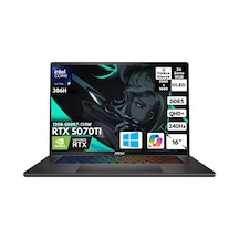 MSI Stealth 16 Aı+ B3WH-011TRQB4 Ultra 9 386H 40 GB 1 TB SSD 12 GB RTX5070Tİ 16" Oled W11H Dizüstü Bilgisayar