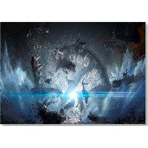 Cakasepetim Titanfall Patlama Konsept Art Ahşap Mdf Tablo