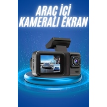 Zengemtx Ekranlı Sürüş Kaydedici Dvr Ön Ve Arka Kameralı Full Hd Çözünürlüklü