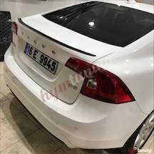 Volvo S60 Spoiler Spoiler Bagaj Üstü Çıta. Parlak Siyah