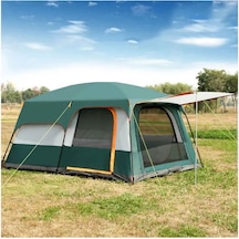 Efsane Kamp Aile Boyu Büyük Kamp Çadırı 12 Kişilik 2-oda 1 Salon Pembe