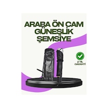 Mey İthalat Katlanabilir Araba Güneşliği - Uv Ve Isı Koruması, Kolay Kurulum Gerektirmez
