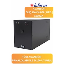 İnform Asansör Güç Kaynağı Lift 1500va Asansör Ups