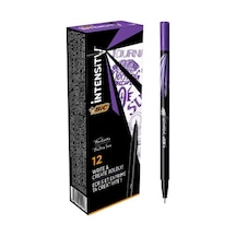 Bic Intensity Fine Liner Keçe Uçlu Kalem Mor 12'Li
