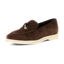 Guess Aryanai Kadın Loafer Ayakkabı Fltnaısue14 Kahve