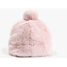 Koton Ponponlu Peluş Şapka Pembe 3wkg50016aa 3WKG50016AA265 Gülkurusu