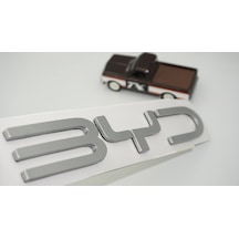 Dk Tuning Byd Ön Kaput Gri 25 Cm Bagaj Yazı Logo Arma Bagaj Arma
