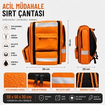 Acil Müdahale Sırt Çantası İlk Yardım Travma Çantası