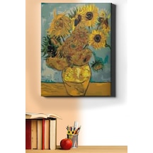 Webstyle Sayılarla Boyama Seti Kasnaklı V Gogh Ayçiçek 50 X 65 Cm