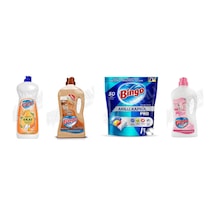 Bingo Sıvı Bulaşık Deterjanı 1500 Ml + Ahşap Temizleyici 1lt +tablet 50'li + Yüzey Tem. Fresh 2.5 Lt 4'lü Set Diğer