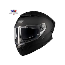 Mt Helmets Thunder 4 Sv Pure A1 Mat Siyah Kapalı Kask