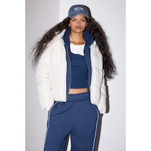 Defacto Rüzgar Geçirmez Regular Fit Kapüşonlu Mont F2819ax25wner238 Ekru-er238