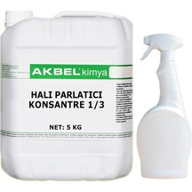 Akbel Halı Parlatıcı Konsantre 5 KG + Uygulama Spreyi