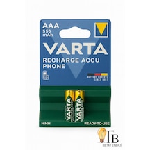 Varta Aaa 550 Mah Şarj Edilebilir Pil