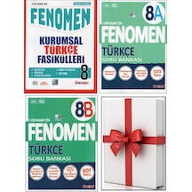 Fenomen 8.sınıf Kurumsal Türkçe Fasikülleri+fenomen 8.sınıf 8a Ve 8b Türkçe +y.t. İlaveli 4kitap