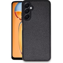 Newface Samsung Galaxy A26 Kılıf Aras Deri Kapak - Siyah