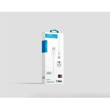 Type C Kablo Usb Şarj Kablosu Type C Kablo 120 Cm Beyaz