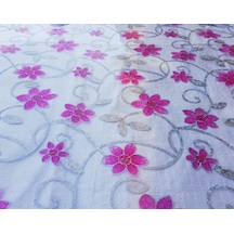 Şeffaf Desenli 100Cm X 100Cm Masa Örtüsü 1.7Mm Kalın Pvc Kaymaz (536907925)