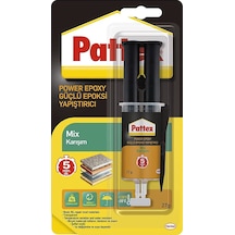 Pattex 1380802 Güçlü Epoksi Yapıştırıcı Mix Karışım Şeffaf 27 Ga