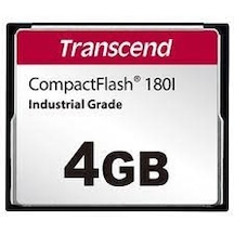 Transcend TS4GCF180I 4 GB CF180I Industrial CompactFlash Hafıza K