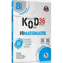 Fi Yayınları 8. Sınıf Matematik Kod 36 Deneme