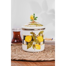 Lndkvn-9663-2 Miss Betty 12 Cm Emaye Orta Boy Kavanoz 001