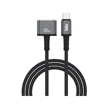 Bxm3c 140w Type-c To Magsafe 3 Macbook Pro Ve Macbook Air 13 14 16 M1 M2 Uyumlu Pd 3.1 Manyetik Örgülü Hızlı Şarj Kablosu 2 Metre Belirtilmemiş