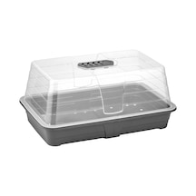 Serinova Fide Yetistirme Fanusu Tk. 2 No, 33,5 Cm, 4,1 Lt Antrasit