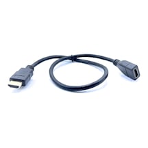 50cm Hdmi Uzatma Kablosu Dişi Erkek HDMI 0.5M High Speed Extensio