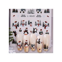 3d Yapışkan Sticker Tırnak Dövmesi Nail Art 31061172