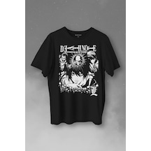 Anime Naruto Death Note Skull King Crow Anime Baskılı Tişört Unisex T-shirt 001