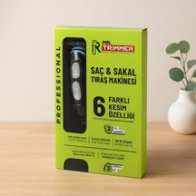 Jenerik Usb Şarjlı Saç Ve Sakal Tıraş Makinesi 6 Farklı Kesim
