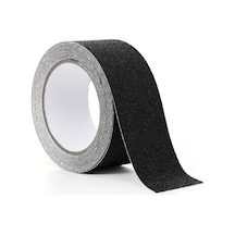 Yapışkanlı Merdiven Ve Zemin Kaydırmaz Bant 5 Cm 25 Metre Siyah