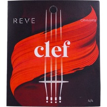 Clef Reve Keman Teli, Takım, 4/4, Medium Tension