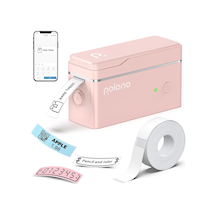 Polono P31s Taşınabilir Bluetooth Etiket Yazıcısı Ev / Ofis / İşletmeler İçin Mini Etiket Oluşturucusu
