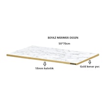 Demontepark 50 70cm Masa Tablası Model:dpt57bai Beyaz