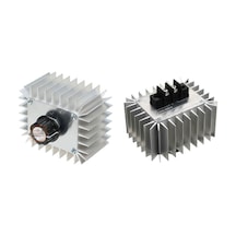 5000w 220v Ac Motor Dimmer Hız Kontrol Kartı-soğutuculu
