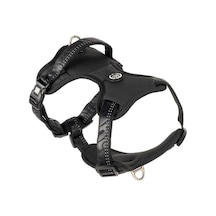 Matrix 2.0 Akıllı Künyeli Sport Köpek Göğüs Tasması - Siyah