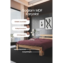 Lotus Çift Kişilik Mdf Karyola
