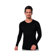 1'li Paket 1307 Termal Erkek Fanila Siyah